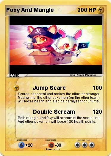 Pokemon Foxy And Mangle