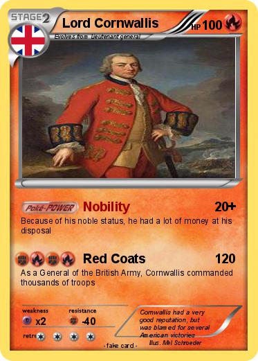 Pokemon Lord Cornwallis