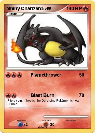 Pokemon Shiny Charizard