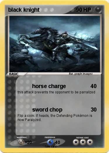 Pokemon black knight