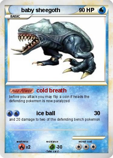 Pokemon baby sheegoth