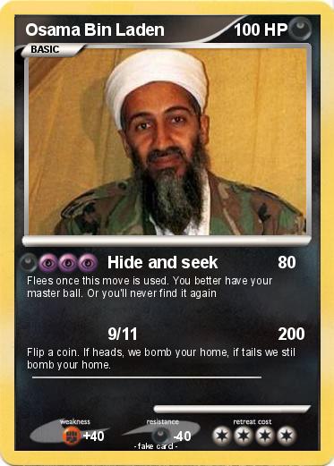Pokemon Osama Bin Laden