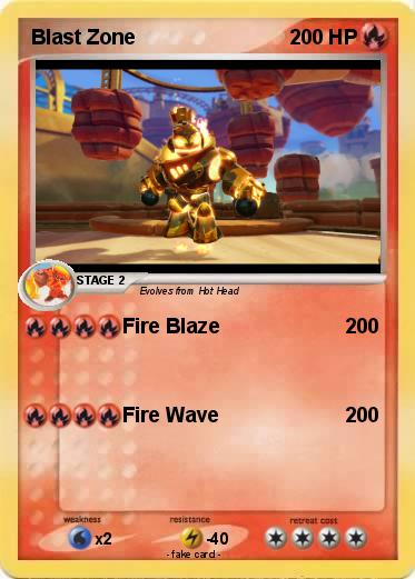 Pokemon Blast Zone