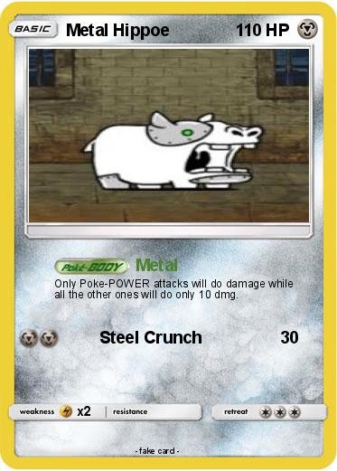 Pokemon Metal Hippoe