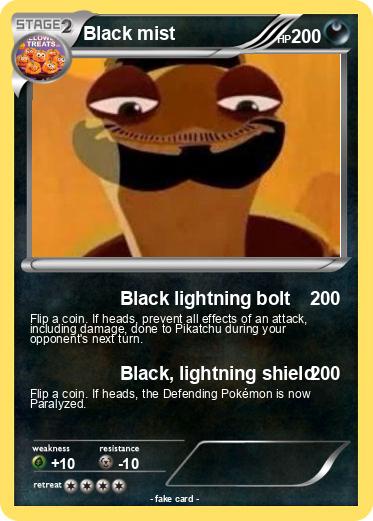 Pokemon Black mist
