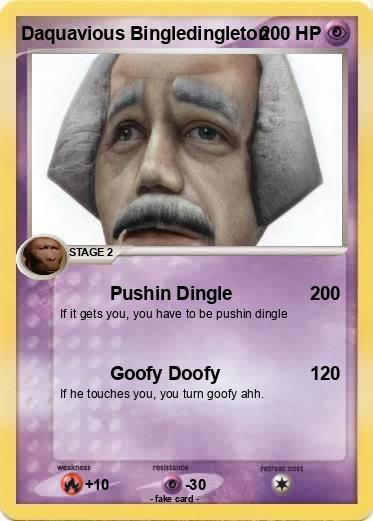 Pokemon Daquavious Bingledingleton