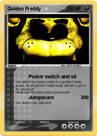 Pokemon Golden Freddy