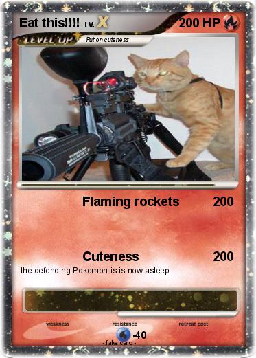 Pokemon Eat this!!!!