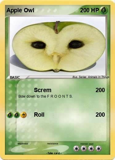 Pokemon Apple Owl
