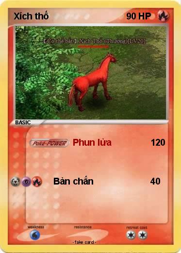 Pokemon Xích thố