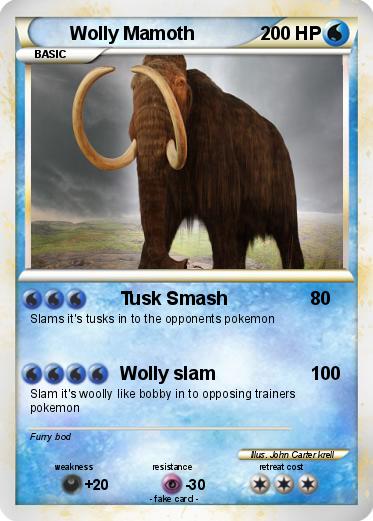 Pokemon Wolly Mamoth