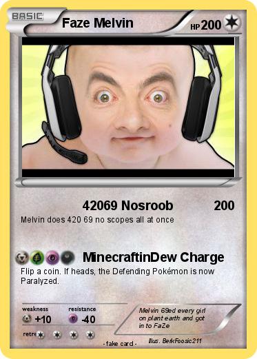 Pokemon Faze Melvin