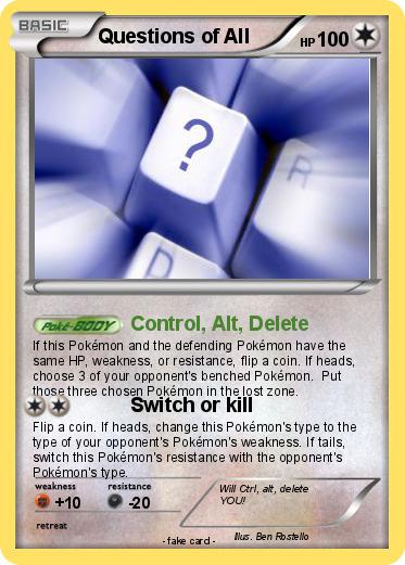 Pokemon Questions of All