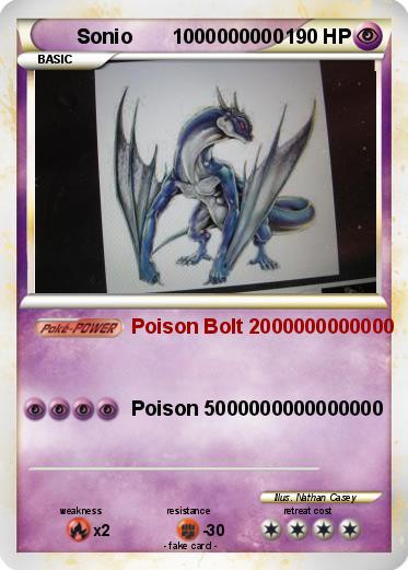 Pokemon Sonio       1000000000