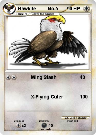 Pokemon Hawkite         No.5
