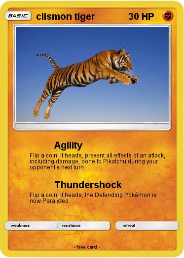 Pokemon clismon tiger
