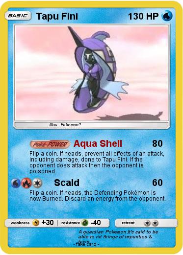Pokemon Tapu Fini