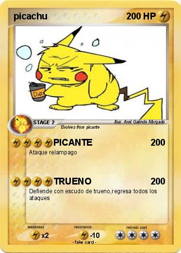 Pokemon picachu