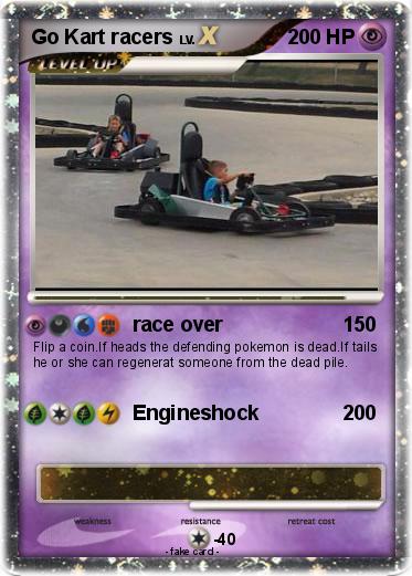 Pokemon Go Kart racers