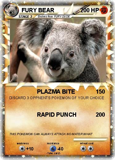 Pokemon FURY BEAR