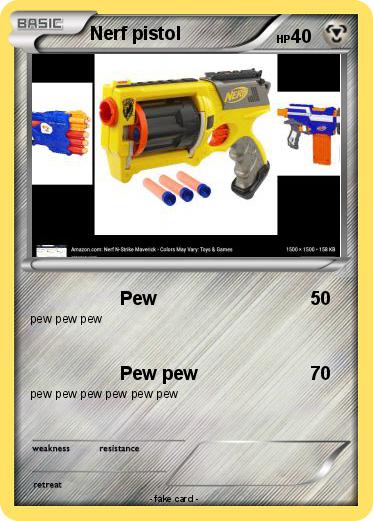 Pokemon Nerf pistol