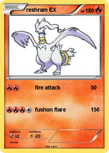 Pokemon reshram EX