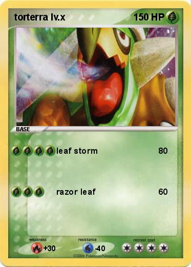 Pokemon torterra lv.x