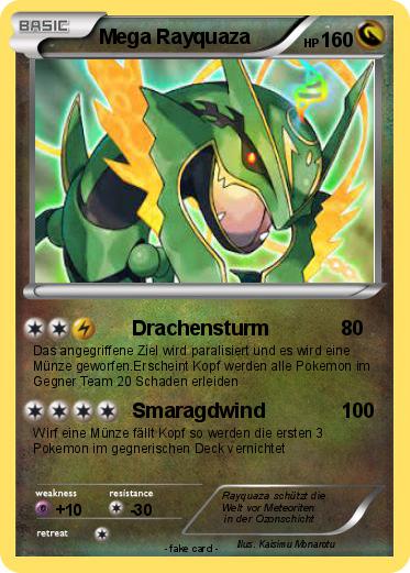 Pokemon Mega Rayquaza