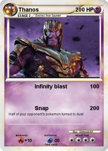 Pokemon Thanos