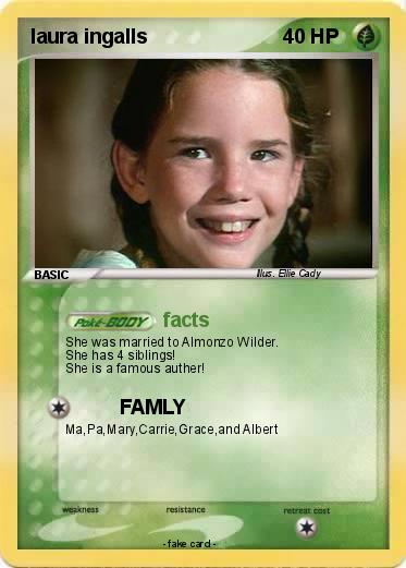 Pokemon laura ingalls
