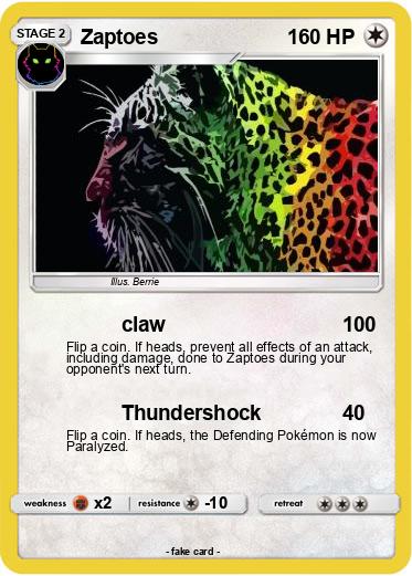 Pokemon Zaptoes