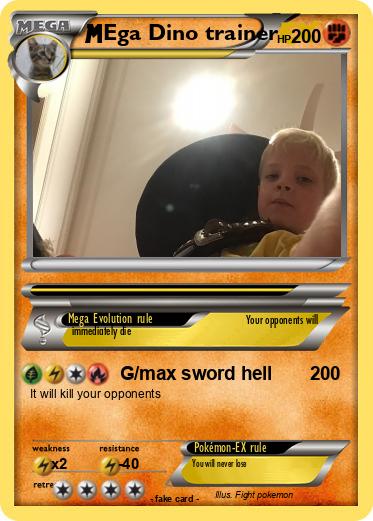 Pokemon Ega Dino trainer