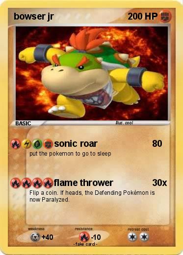 Pokemon bowser jr