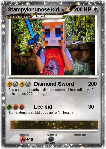 Pokemon Stampylongnose kid