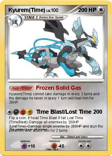 Pokemon Kyurem(Time)