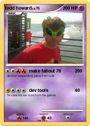 Pokemon todd howard