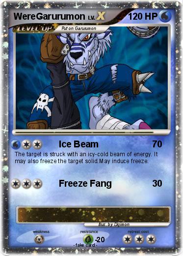 Pokemon WereGarurumon