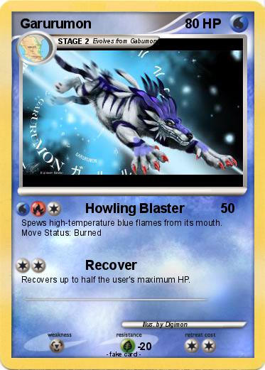 Pokemon Garurumon