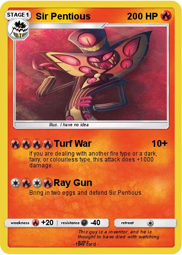 Pokemon Sir Pentious