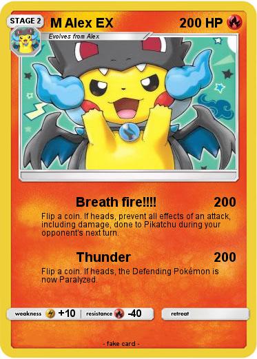 Pokemon M Alex EX