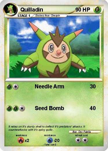 Pokemon Quilladin