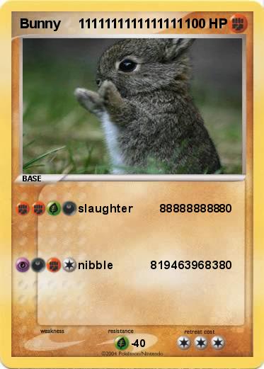 Pokemon Bunny     1111111111111111