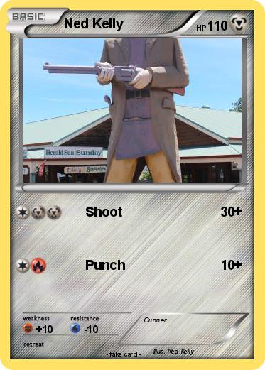 Pokemon Ned Kelly
