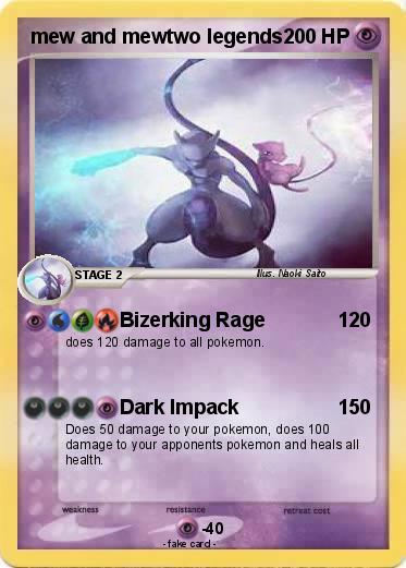 Pokemon mew and mewtwo legends