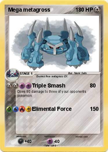 Pokemon Mega metagross