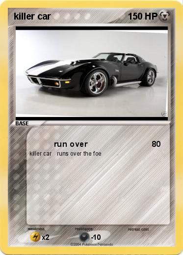 Pokemon killer car