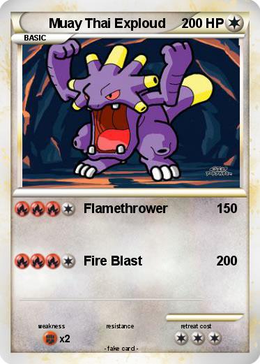 Pokemon Muay Thai Exploud