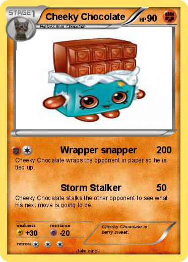 Pokemon Cheeky Chocolate
