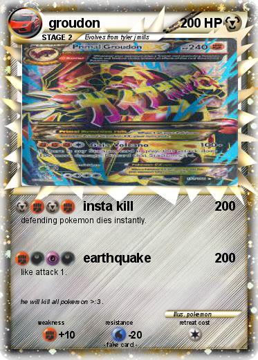 Pokemon groudon