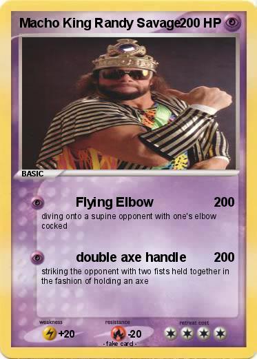 Pokemon Macho King Randy Savage